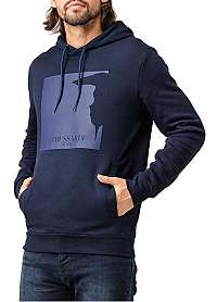 Trussardi Pánska mikina Round Neck Hood ieF00091-U290 Navy Blue L