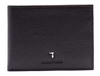 Trussardi Pánska peňaženka Pocket Tumbled 71W00004-K299 Black