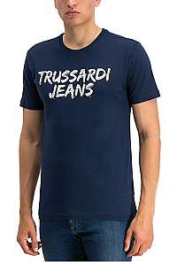 Trussardi Pánske tričko Jersey Regular FitT00275-U290 Navy Blue XXL