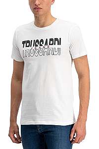 Trussardi Pánske tričko Jersey Regular FitT00277-W001 White XXL