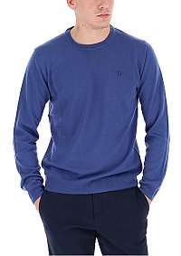 Trussardi Pánsky sveter Round NeckM00257-U290 Navy Blue XL