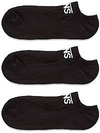 VANS 3 PACK - členkové ponožky Class ic Kick Black,5-42