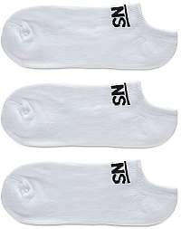 VANS 3 PACK - členkové ponožky Classic Kick White,5-47