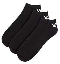 VANS 3 PACK - členkové ponožky Classic Low Black,5-42