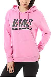VANS Dámska mikina WM Sport Bf Stripe H Fuchsia Pink VN0A4DQKUNU1 XL