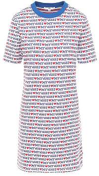 VANS Dámske šaty My Vans Dress White Vans Love VN0A3WF5UVE1 L