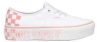 VANS Dámske tenisky UA Authentic Platform True White / Multi VN0A3AV8AHP1