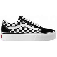 VANS Dámske tenisky UA Old Skool Platform Checkerboard Blk/Tr Wht VN0A3B3UHRK1