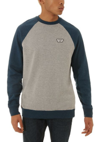 VANS Pánska mikina Rutland III Cement Htht/Gbrltrseahthr VN0A3HQ4TME1 XL