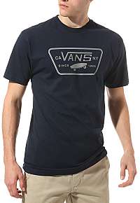 VANS Pánske tričko MN Full Patch Navy / Frost Grey VN000QN8HLV1 XL