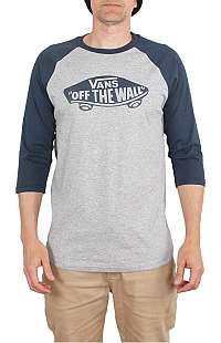 VANS Pánske tričko Otw Raglan Athletic Heather/Dress Blues VN000XXMKOO1 XL