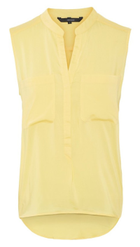 Vero Moda Dámska blúzka Erika S/L Solid Shirt Color Yarrow L