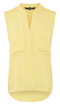 Vero Moda Dámska blúzka Erika S/L Solid Shirt Color Yarrow M