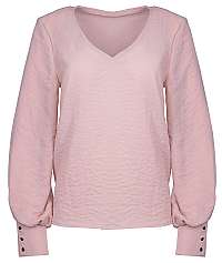 Vero Moda Dámska blúzka Gullane Ls Top Mist y Rose XS