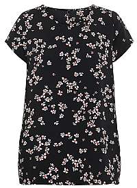 Vero Moda Dámska blúzka Kaya S/S Boca Top FD18 Black S