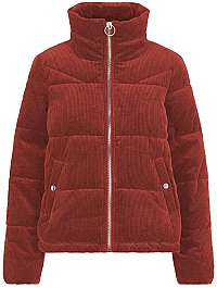 Vero Moda Dámska bunda VMLEVINEWYORK corduroy JACKET KI Madder Brown S