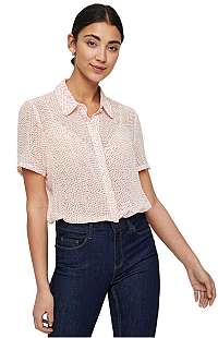 Vero Moda Dámska košeľa Dotty SS Shirt WVN Pristine M