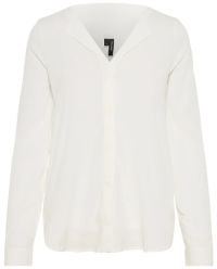 Vero Moda Dámska košeľa VMGRACE L / S SHIRT COLOR Snow White S