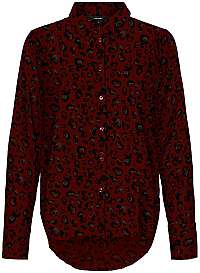 Vero Moda Dámska košeľa VMNICKY L/S SHIRT COLOR/AOP Port Royale ANNIE XL