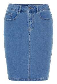 Vero Moda Dámska sukňa Hot Nine Hw DNM Pencil Skirt Mix Noos Light Blue Denim S