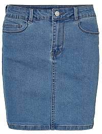 Vero Moda Dámska sukňa Hot Seven Mr Short Skirt Denim Light Blue Denim M