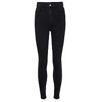 Vero Moda Dámske džínsy VMSANDRA SHR SKINNY JEANS BLK WASHED Black M