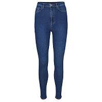 Vero Moda Dámske džínsy VMSANDRA SHR SKINNY JEANS MBD Medium Blue Denim M