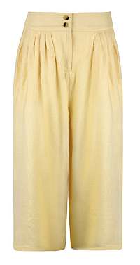 Vero Moda Dámske nohavice Malli Coco Hw Pant Wvn Ki Mellow Yellow M