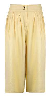 Vero Moda Dámske nohavice Malli Coco Hw Pant Wvn Ki Mellow Yellow XL