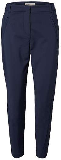 Vero Moda Dámske nohavice VMVICTORIA NW ANTIFIT ANKLE PANTS NOOS Navy Blazer XS