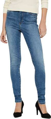 Vero Moda Dámske skinny džínsy VMSOPHIA 10193330 Light Blue Denim XL