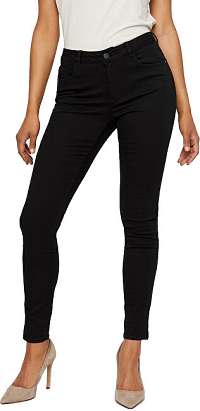 Vero Moda Dámske slim fit džínsy VMSEVEN 10202102 Black XL