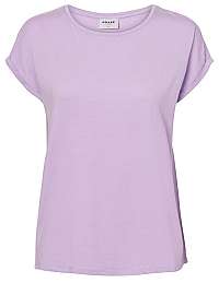 Vero Moda Dámske tričko Ava Plain Ss Top Ga Color lavendule M