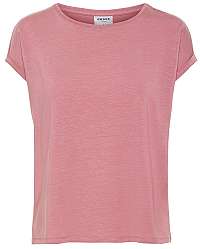 Vero Moda Dámske tričko Ava Plain Ss Top Ga Noos Mesa Rose L