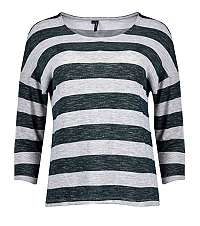 Vero Moda Dámske tričko CVMWIDE STRIPE 3/4 Blouse COLOR Ponderosa Pine L