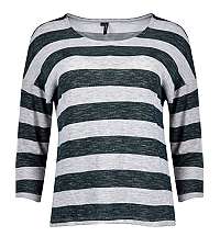 Vero Moda Dámske tričko CVMWIDE STRIPE 3/4 Blouse COLOR Ponderosa Pine L