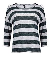 Vero Moda Dámske tričko CVMWIDE STRIPE 3/4 Blouse COLOR Ponderosa Pine XL