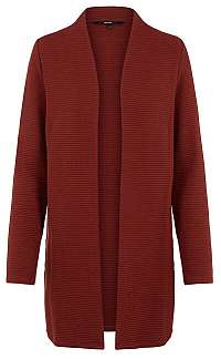 Vero Moda Dámsky blejzer VMBRINE LS LONG BLAZER JRS Madder Brown XS