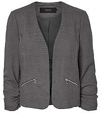 Vero Moda Dámsky blejzer VMINEZ 10215468 Dark Grey Melange