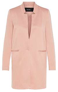Vero Moda Dámsky blejzer VMJUNE W / L LONG BLAZER DNM Noosa Mist y Rose