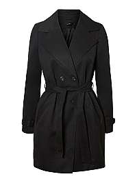 Vero Moda Dámsky kabát VMBERTA 3/4 JACKET COL Black L