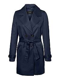 Vero Moda Dámsky kabát VMBERTA 3/4 JACKET COL Navy Blaze r M