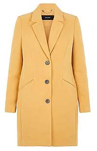 Vero Moda Dámsky kabát VMCALA CINDY AW19 3/4 JACKET BOOS Amber Gold M