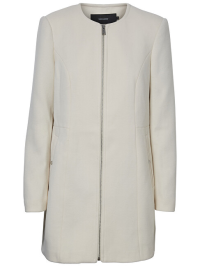 Vero Moda Dámsky kabát VMCALA MARIS 3/4 JACKET BOOS Birch S