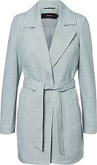 Vero Moda Dámsky kabát VMVERODONA trenchcoat COL Slate MELANGE M