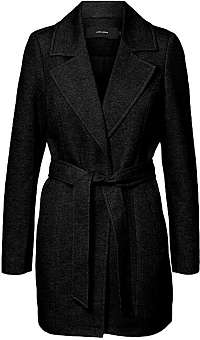 Vero Moda Dámsky kabát VMVERODONA trenchcoat Noosa Black S