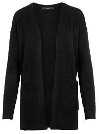 Vero Moda Dámsky kardigan VMLUCI LS OPEN CARDIGAN Black XS