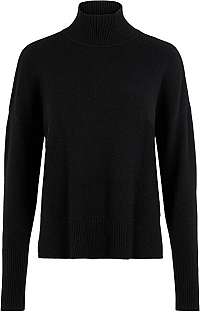 Vero Moda Dámsky sveter VMNIMA LS Highneck Blouse Black M