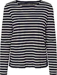 Vero Moda Dámsky sveter VMSAILOR LS STRIPE Blouse BOO Night Sky Prištine AND LIGHT GOLD BUTTONS XL