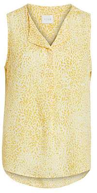 Vila Dámska blúzka Lucy S/L Top-Fav Lux Goldfinch M